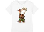 Moana - Maglietta Per Bambini TV4648 (152-158) (Bianco)
