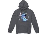 Lilo & Stitch - Felpa Con Cappuccio "Good Day"" Da Uomo TV4683 (S) (Charcoal)"