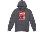 Coco - Felpa Con Cappuccio "Un Poco Loco"" Da Uomo TV4736 (Xl) (Charcoal)"