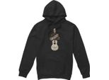 Coco - Felpa Con Cappuccio "Recuerdame Famous Guitar"" Da Uomo TV4766 (L) (Nero)"