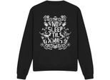 The Nightmare Before Christmas - Felpa "No Sleep Till Xmas"" Per Uomo/Donna Unisex TV4803 (Xl) (Nero)"