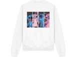 Lilo & Stitch - Felpa Per Uomo/Donna Unisex TV4823 (Xl) (Bianco)