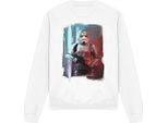 Star Wars - Felpa Da Uomo/Donna Unisex TV4838 (S) (Bianco)