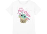 Star Wars: The Mandalorian - Maglietta "Mood Adorable"" Per Bambini TV4866 (128) (Bianco)"