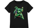 The Nightmare Before Christmas - Maglietta Per Bambini TV4853 (152-158) (Nero)
