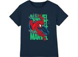 Spider-Man - Maglietta "Wall Crawling"" Per Bambini TV4859 (116) (Blu Navy)"
