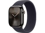 Apple Solo Loop Intrecciato Per Watch | 44/45/46/49 Mm - Taglia 11 - Mezzanotte