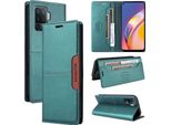 Custodia Per Oppo A94/A94 5G/A95 5G/F19 Pro/Reno5 Lite/Reno5 Z/Reno6 Z, Custodia In Pelle Flip Wallet Con Slot Per Carte E Supporto Verde