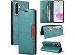 Custodia Per Samsung Galaxy A36, Custodia Flip Wallet In Pelle Con Slot Per Carte E Supporto Verde