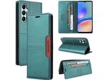 Custodia Per Samsung Galaxy A05S, Custodia In Pelle Flip Wallet Con Slot Per Carte E Supporto Verde