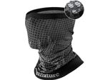 Qunature Sciarpa Multifunzionale Tubo Sciarpa All'aperto Maschera Moto Sciarpa Sport Scaldacollo Nero