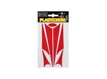 Set Di Brillantini Per Plastica Rossa 19,2 X 9,5 Cm