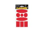 Set Di Adesivi Per Plastica Rossa 13 X 9,5 Cm