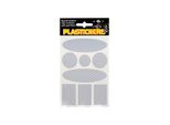 Set Di Adesivi Per Plastica Bianca 13 X 9,5 Cm