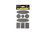 Set Di Adesivi Per Plastica Nera 13 X 9,5 Cm