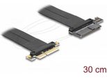 Delock Riser Karte Pci Express 3.0 X4 Stecker Zu U.2 SFF-8639 Ssd Slot Mit Kabel 30 (81507)