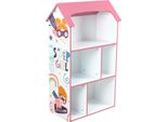 Scaffale Per Bambini "Super Girl"" Di Ginger Home - Scaffale Per Libri E Giocattoli Rosa"