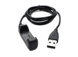 SYSTEM-S Cavo Usb 2.0 Da 100 Cm Per La Ricarica Del Fitbit Flex 2 Smartwach In Nero