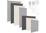 Tolletour Tenda Verticale Antracite 140 X 140 Cm Tenda Verticale Per Patio Balcone Tenda A Rullo Laterale Schermo Privacy Protezione Solare Resistente Ai Raggi Uv