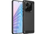 Xiaomi Redmi Note 14 Cover - Silicone - Imoshion Custodia Morbida/Copertura Posteriore - Nero