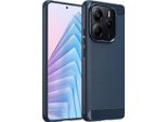 Xiaomi Redmi Note 14 Cover - Silicone - Imoshion Custodia Morbida/Backcover - Blu Scuro