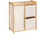 5 Five Simply Smart - Regal "Tidy Box"" Mit KöRben Aus Braunem Bambus 66X33,3Cm"