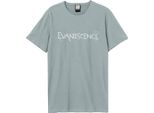Amplified - Maglietta Logo Per Uomo/Donna Unisex GD2203 (Xl) (Blu Strano)