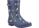 Cotswold - Stivali Di Gomma Da Donna "Woodland"", Gufo FS11306 (39,5 Eu) (Blu Medio)"
