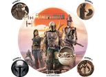 Star Wars: The Mandalorian - Adesivo "Legacy"" - Vinile TA13137 (Taglia Unica) (A Colori)"