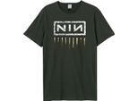 Amplified - Maglietta Logo "Downward Spiral"" Per Uomo/Ladies Unisex GD2211 (Xl) (Charcoal)"