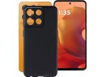 Per Motorola Moto G15 Custodia Protettiva In Silicone Tpu Cover Flessibile Ultra Sottile Nero