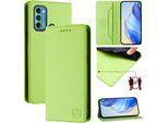 Custodia In Pelle Per Motorola Moto G60/Moto G40 Fusion, Custodia Flip Con Slot Per Carte, Portafoglio E Supporto Verde