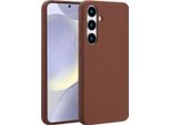 Custodia Samsung Galaxy S24 Plus - Silicone - Accezz Custodia Morbida/Copertura Posteriore - Marrone
