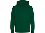 Awdis - Maglia Con Cappuccio Per Bambini PC5102 (152-158) (Rosso Fuoco)