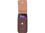 Borsa Esterna Caseroxx Per Crosscall Stellar-M6 / M6E In Marrone