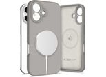 Tech-Protect Silicone Liquido Magsafe Iphone 16 Grigio Pietra