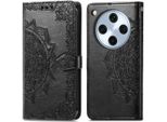 Oppo Find X8 Pro Sleeve - Pelle Finta - Flip Cover Imoshion - Nero