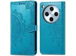 Oppo Find X8 Pro Sleeve - Pelle Finta - Flip Cover Imoshion - Colore Turchese