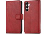 Custodia Per Cellulare Imoshion Per Samsung Galaxy A26 - Cover Flip A Libro - Rosso