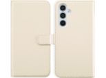 Custodia Per Samsung Galaxy A35 - Vera Pelle - Custodia Selencia Flap - Beige