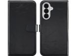 Samsung Galaxy A36/Samsung Galaxy A56 Custodia - Vera Pelle - Selencia Flip Cover - Nero