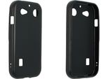Caseroxx Custodia Protettiva In Tpu Compatibile Con Doro Leva L10 / L11 / E10 / X10, Custodia In Gomma Per Cellulare Nera