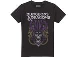 Dungeons & Dragons - Maglietta Da Uomo TV4987 (4XL) (Nero)