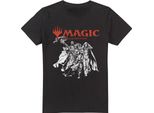 Magic The Gathering - Maglietta Da Uomo TV5036 (3XL) (Nero)