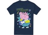 Peppa Pig - Maglietta "Disco Daddy"" Da Uomo TV5057 (S) (Blu Navy)"