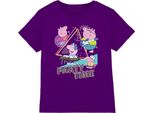 Peppa Pig - Maglietta "Party Time"" Per Bambini TV5146 (116) (Viola)"