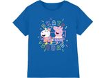 Peppa Pig - Maglietta "Skate Squad"" Per Bambini TV5162 (116) (Blu Reale)"