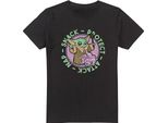 Star Wars: The Mandalorian - Maglietta "Protect Attack Nap Snack"" Per Uomo TV5181 (4XL) (Nero)"