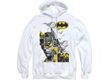 Batman - Felpa Con Cappuccio "Lunga Vita"" Da Uomo TV5224 (L) (Bianco)"