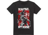 Deadpool & Wolverine - Maglietta Da Uomo TV5226 (M) (Nero)